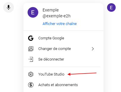 Etape 3 dans la création de compte youtube monétisé en afrique